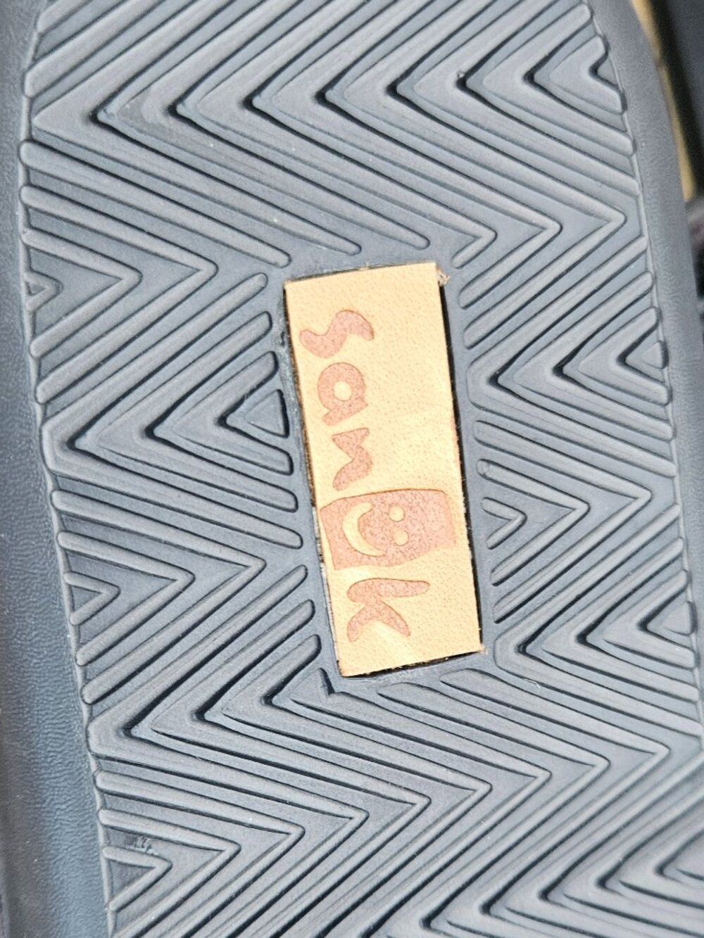 NWOT Sanuk Koda Chill Black Nordic Sidewalk Shoes Sz 9 - Picture 4 of 8